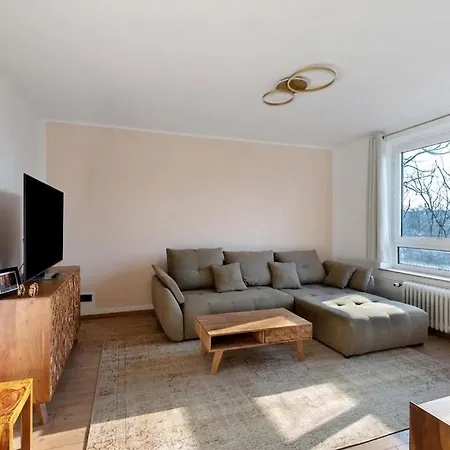Ferienwohnung Oase Mit Kueche, Smart Tv Düsseldorf Zimmer foto